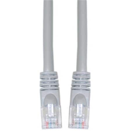 Cable Wholesale CableWholesale 10X6-02110 Cat5e Gray Ethernet Patch Cable  Snagless Molded Boot  10 foot 10X6-02110